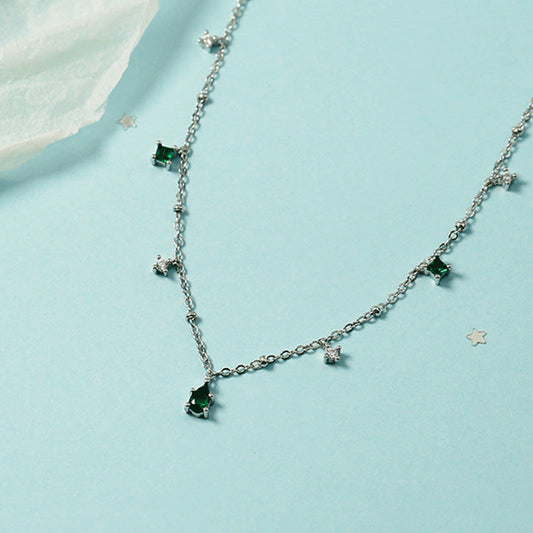 Corinne Delaire Necklace | White Gold