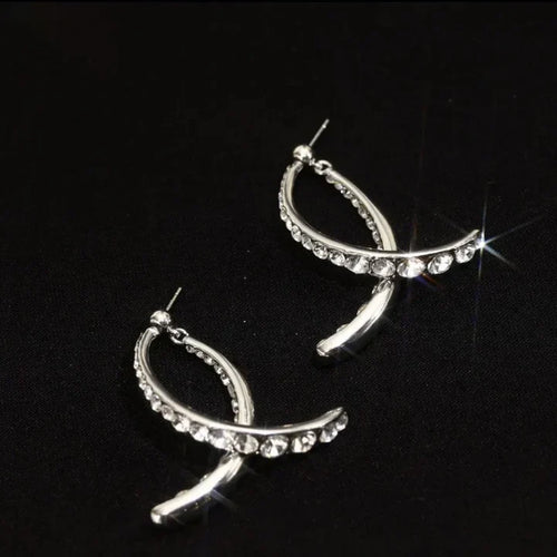 Gratiana Serapha Earrings | White Gold