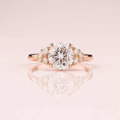 Hailley - Oval & Half Moon | Gold