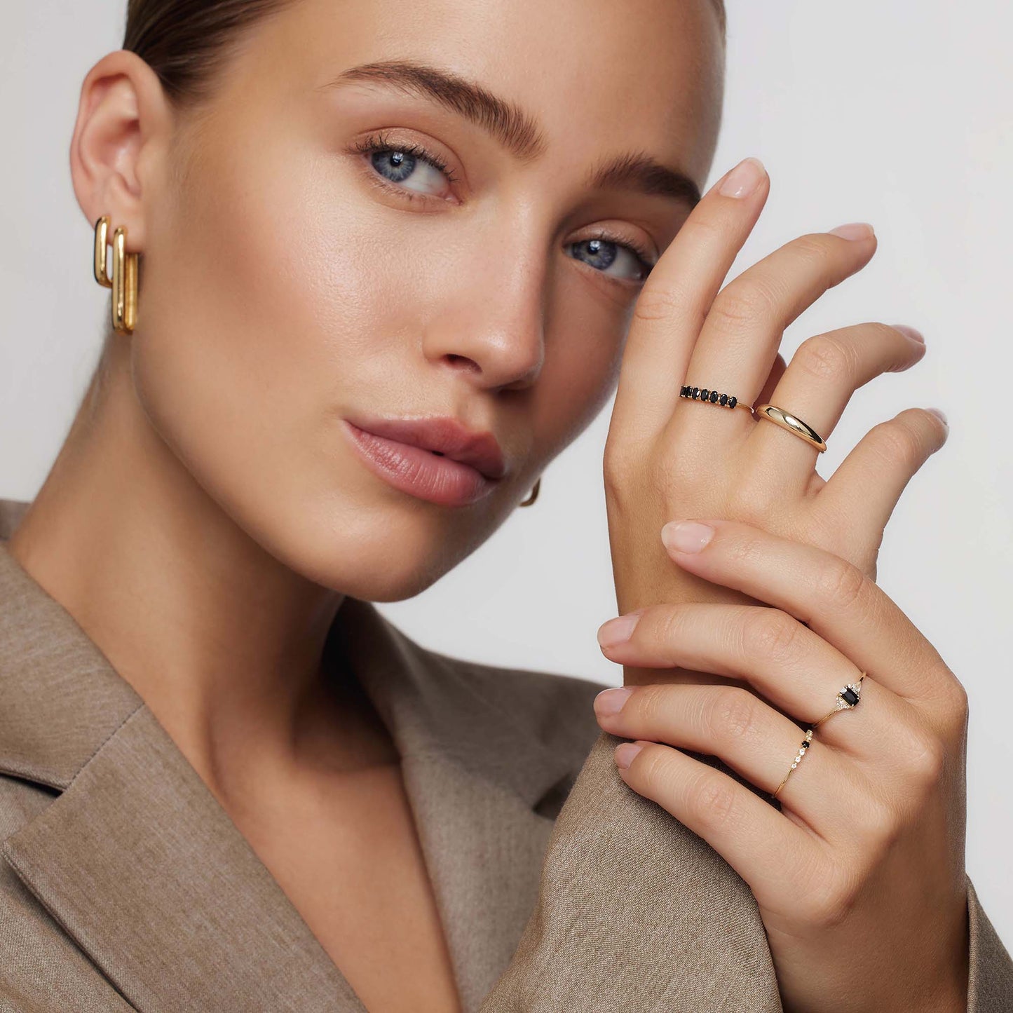 Rock Solid Ring | Gold