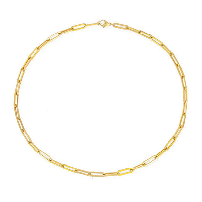 Archen Elegant Chain Necklace | Gold