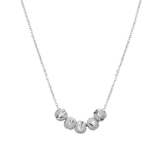 Serena Granata Necklace | White Gold