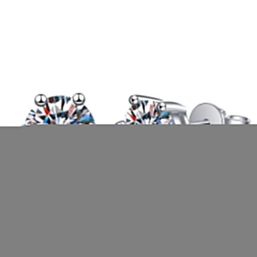 Celeste Luxe Earrings | White gold