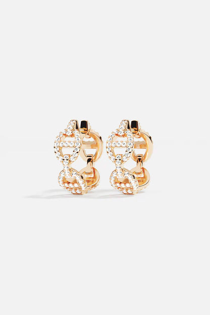 Isla Marina Earring | White Gold