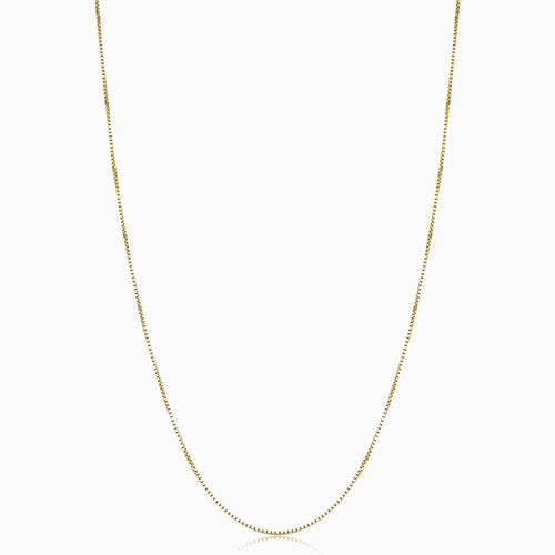 Bodega Box Necklace - Gold