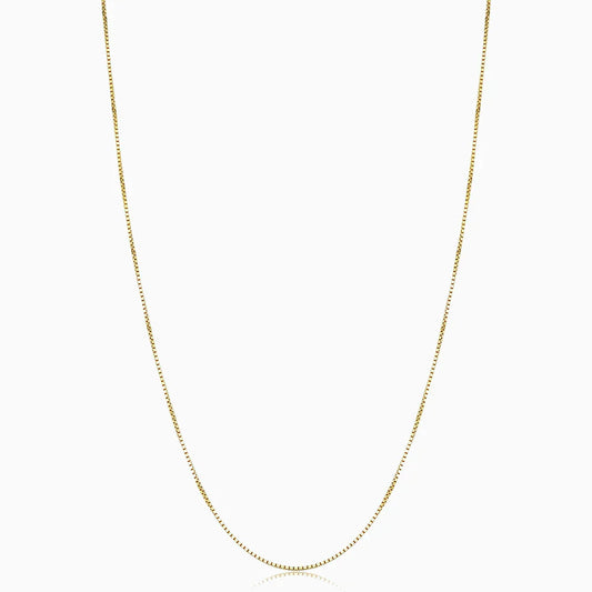 Bodega Box Necklace - Gold
