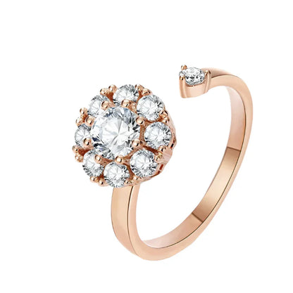 Aurea Fidessa Ring | Rose Gold