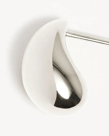 Mato Drop Earrings | White Gold