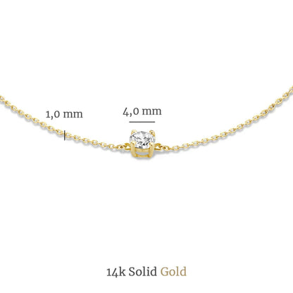 Cléa Moissanite Stone Set | Gold