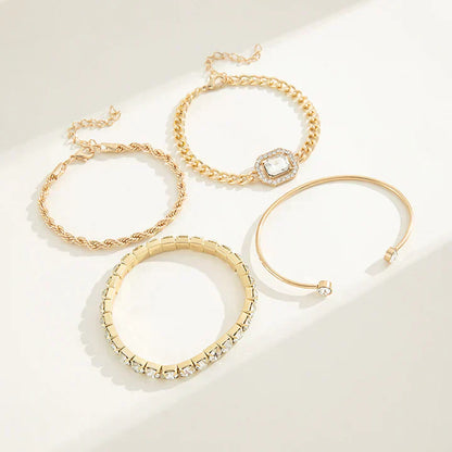Domitia Calvina Bracelet Set | Gold